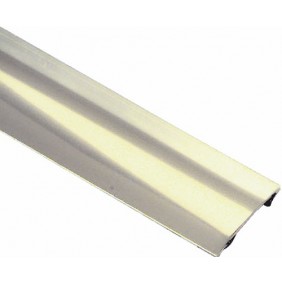 Barre de seuil adhésif - laiton poli 11/10e - largeur 30 mm DINAC