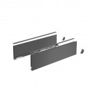 Kit tiroir profils paroi fine AvanTech YOU - hauteur 139 mm - anthracite HETTICH