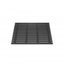 Caillebotis en composite gris effet bois pour cabine de douche Urban 2 AURLANE