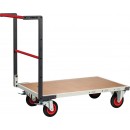 Chariot à dossier fixe FLATPACK™ - plateau 1000x600 mm - 400 kg FIMM