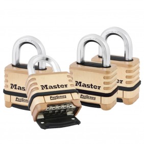 Cadenas renforcé avec anse en alliage de bore Pro Series 1175D 27mm - x4 MASTER LOCK