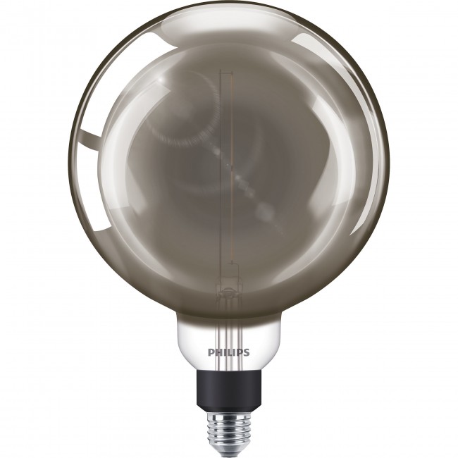 Ampoule LED - 6,5W - E27 - Globe - fumée - Giant PHILIPS (SIGNIFY FRANCE)