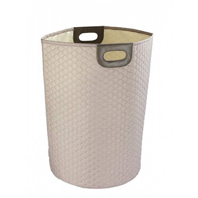 Panier à linge - Wabo - Polyester dessin alvéoles - 75 litres WENKO