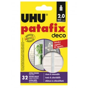 Patafix Déco - 32 pastilles adhésives repositionnables 38150 Uhu