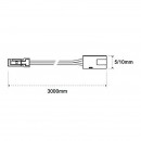 Câble d'alimentation pour REEL - 5mm 24V - longueur 3m L&S