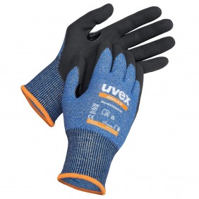 Lot de 10 paires de gants anticoupure niveau B athletic B XP - bleu UVEX