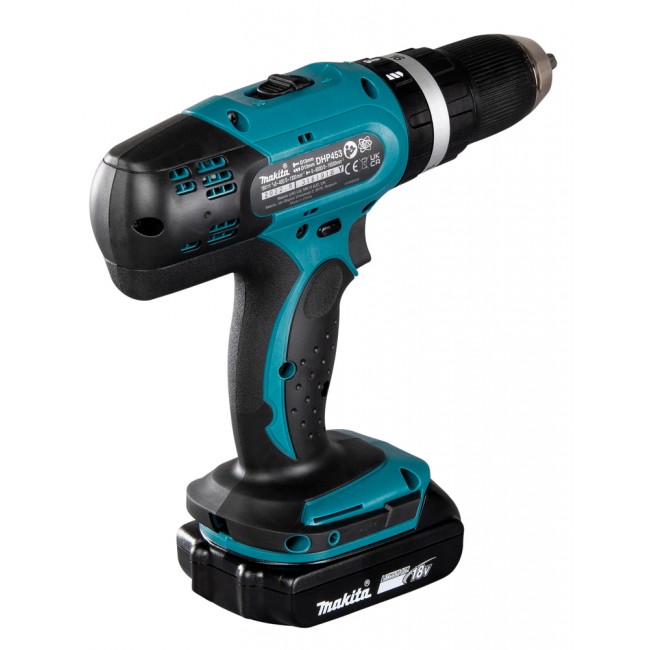 Perceuse visseuse sans fil à percussion LXT® 18V - 1,5 Ah - DHP453RYJ - Bricozor 3.jpg MAKITA