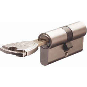 Cylindre double haute sûreté Volt A2P* - laiton nickelé - 30 x 30 mm VACHETTE