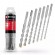 Pack de 7 forets SDS Plus - diamètre 6/8/10/12/14 mm