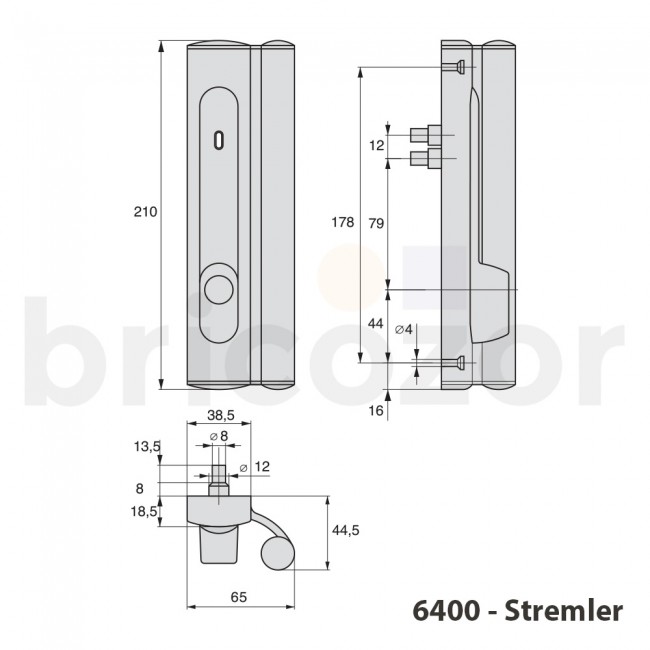 Poignee-tirage-cylindre-6400-stremler-schema.jpg ASSA ABLOY