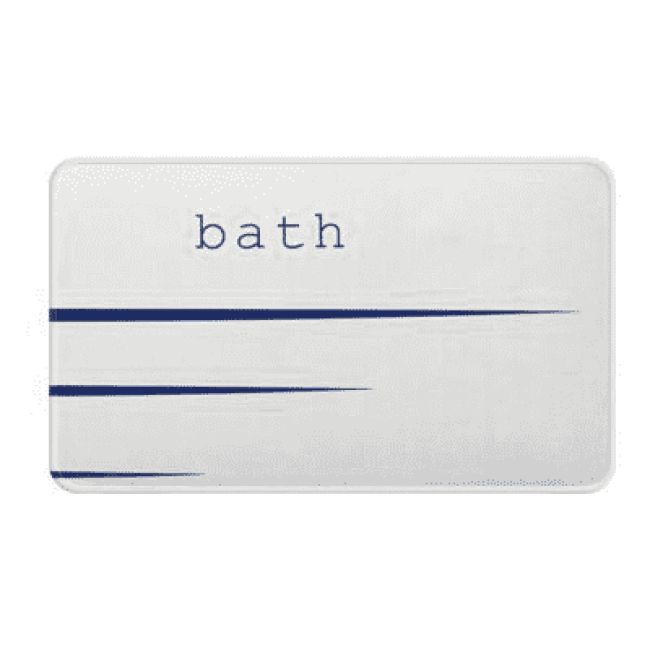 Tapis de bain - mémoire de forme - 45x75cm - Pacco SPIRELLA