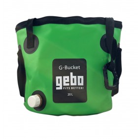 Seau 20 litres PVC 0,9 mm avec kit de réparation G-Bucket GEBO