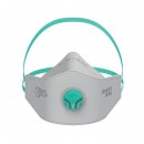Masque jetable pliable ZERO FLAT avec valve FFP3 - boîte de 8 BLS