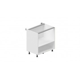 Caisson bas hauteur 770 mm profondeur 540 mm avec 1 tablette - blanc BRICOZOR