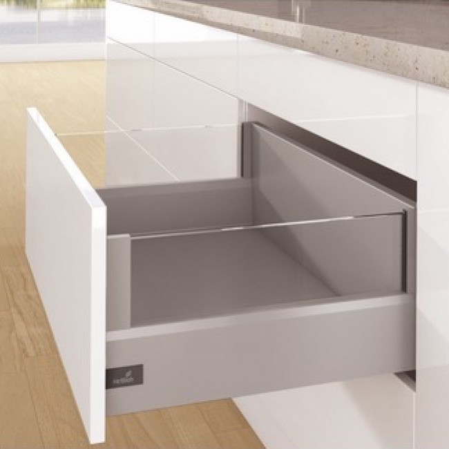 Tiroir avec DesignSide - argent - ArciTech HETTICH