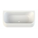 Baignoire murale monobloc - 180x80 cm - tablier intégré - Garbo LEDA