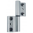 Boîte de 50 paumelles à clamer universelles réversibles aluminium Grip+ FAPIM