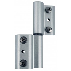Boîte de 50 paumelles à clamer universelles réversibles aluminium Grip+ FAPIM