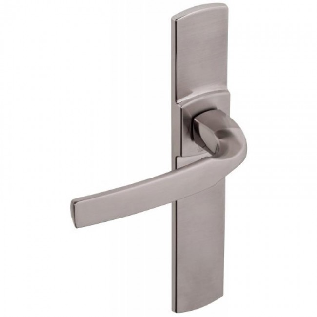 Poignées sur plaques bec-de-cane - aluminium platine - Artis - Bricozor.jpeg VACHETTE