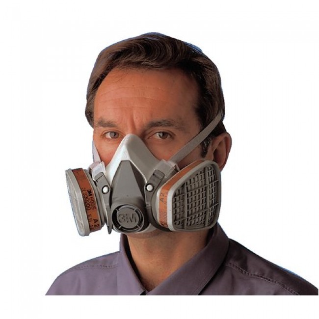 Masque respiratoire - réutilisable - 6200 3M