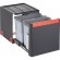 Poubelle tri-sélectif Cube 40 - pour caisson de 400 mm - 28 litres