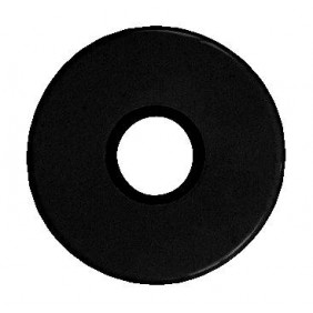 Rosaces bec-de-cane pour poignées - polyamide - série 111 - Noir HEWI