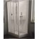 Cabine de douche - Izibox 2-3 coulissants - 120x90 cm Verre transparent