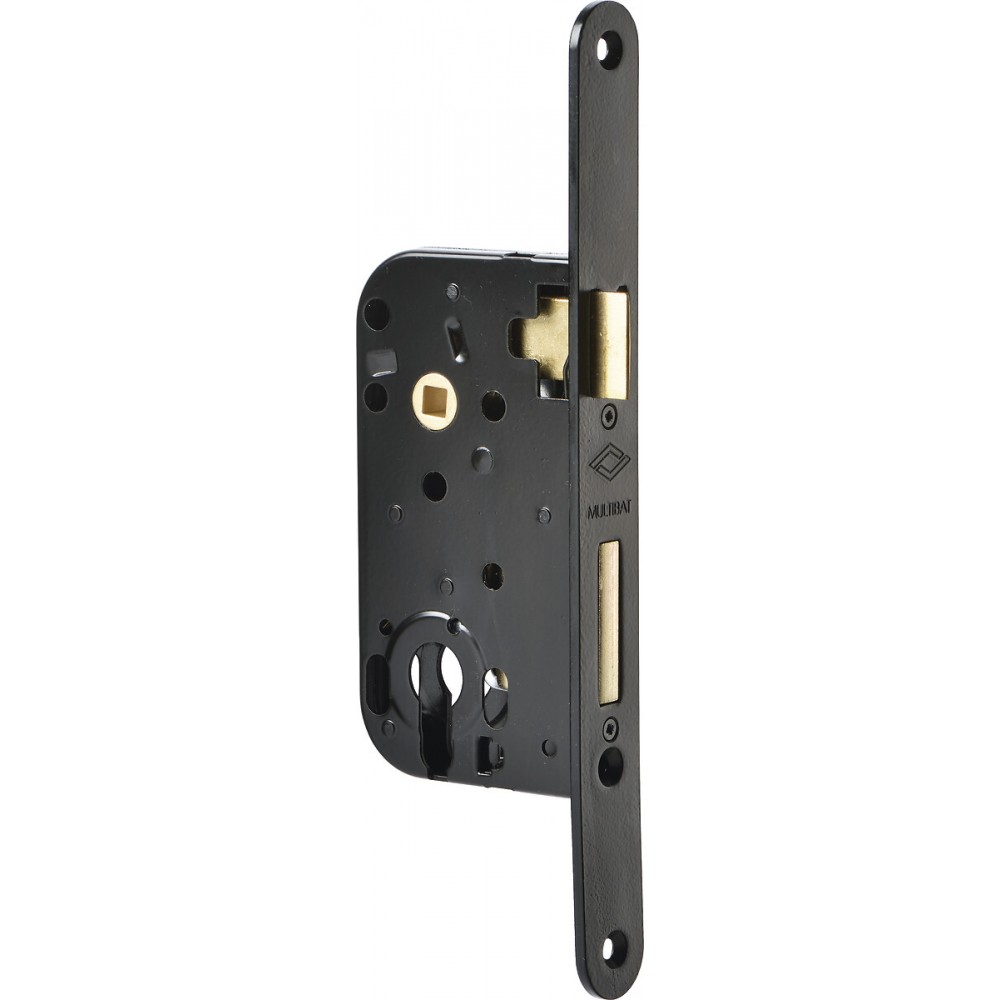 Serrure à Larder Multibat JPM - Profil Européen Axe 50mm Noir - Occasion Neuve