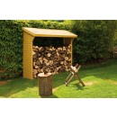 Abri bûches en bois 2 stères Olbia JARDIPOLYS