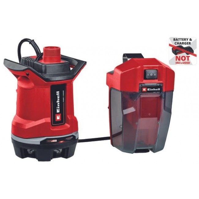 Pompe d’évacuation eaux usées sans fil - GE-DP 18:25 Li-Solo - Power X-Change - Bricozor 1.jpeg EINHELL