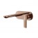 Mitigeur de lavabo mural encastré rose gold Addict
