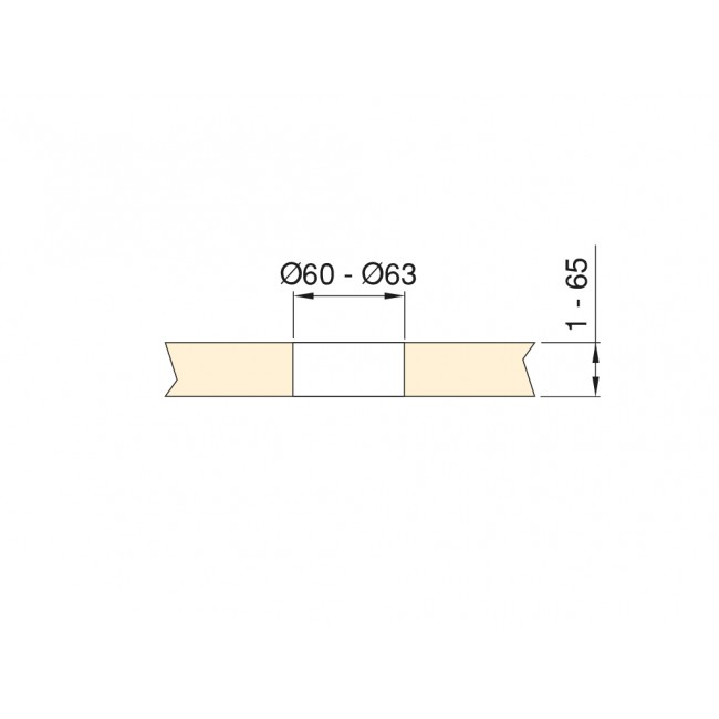 Schéma Multiprises à encastrer - avec couvercle - 2 prises - Vertikal Flat 60 - Bricozor 1.jpeg EMUCA