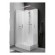 Cabine de douche 80x80 cm portes coulissantes - verre transparent - Kara 2