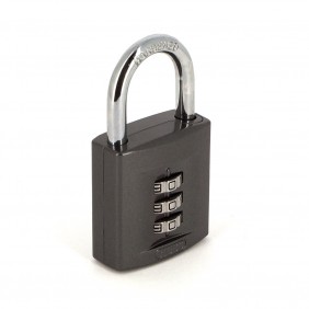 Cadenas à code - à molettes - anse acier cémenté - 158 ABUS