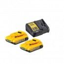 Pack 2 batteries XR 18V 2Ah Li-ion + chargeur - DCB115D2-QW DEWALT