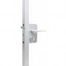 Serrure de portail battant - double cylindre - accès pompiers - LDKZ D1 LOCINOX