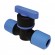 Robinet d'arrêt égal PE pour tube PE Ø 20 mm - instantané - Speedfit Blue