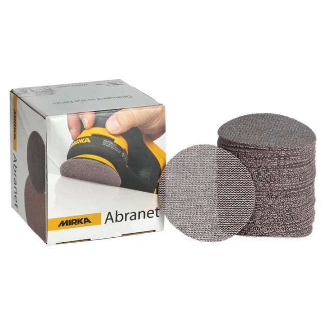 Disque abrasif auto-agrippant Abranet® - Ø 77mm - par 50 - Bricozor 4.jpeg MIRKA