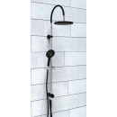 Colonne de douche - Chromé et noir - Matao Rain 3.jpg SCHÜTTE