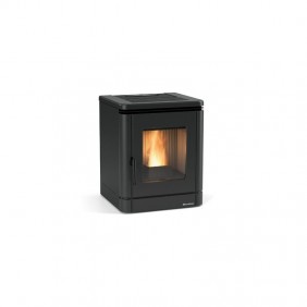 Poêle à granulés ventilé et étanche - 5,1 kW - noir - Peggy EXTRAFLAME