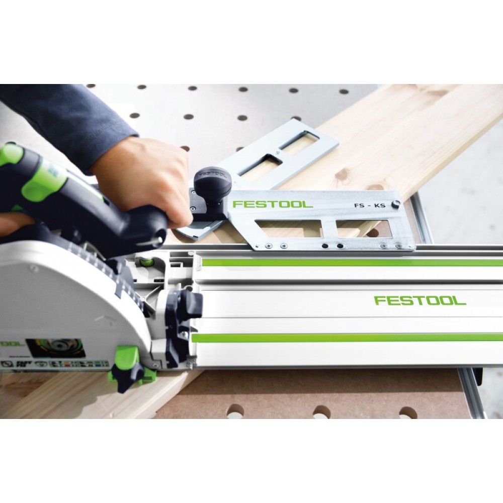 Rail De Guidage Pour Scie Circulaire - En Alu, Double Loquet, Longueur Réglable, Précision
