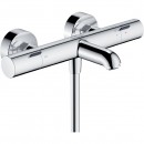 Mitigeur de baignoire thermostatique Ecostat Fine chromé HANSGROHE