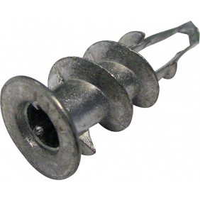 Cheville Plak métal pour plaque de plâtre sans perçage - boîte de 100 ING
