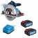 Scie circulaire portative sans fil 20V - diamètre 185mm + 2 batteries 4Ah - FCCS185X1-2B1C