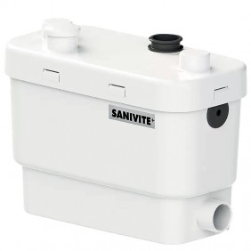 Pompe de relevage 4 entrées Ø40 mm - Silencieux - Sanivite + SFA