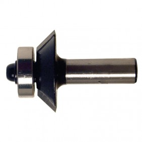 Fraise à plaquettes carbure brasées 2 coupe chanfrein guide à billes LEMAN