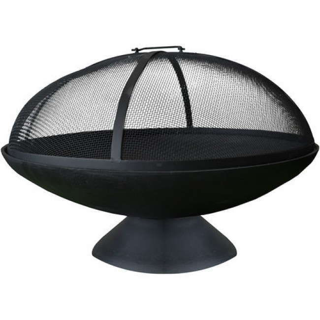 Brasero en fonte avec cloche en acier - Junto COOK IN GARDEN