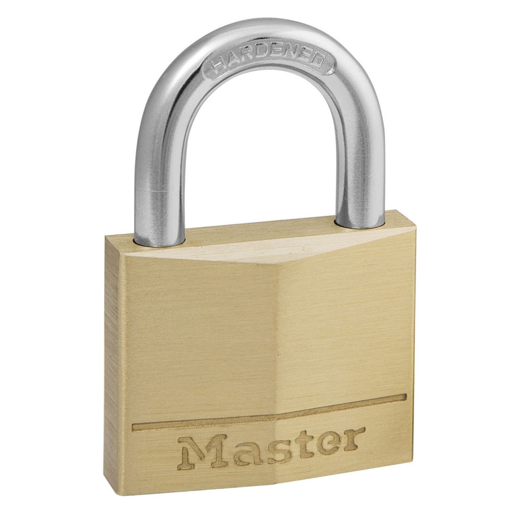 Master lock Lot de 4 cadenas à clé MASTER LOCK aluminium, l.20 mm pas cher  
