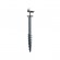 Lot vis de fondation + support de lambourde réglable pour sols fermes et remblais SPIRAL® - 800 mm