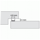Joint adhésif brosses velours pour portes coulissantes de placards Schéma.png ELLEN